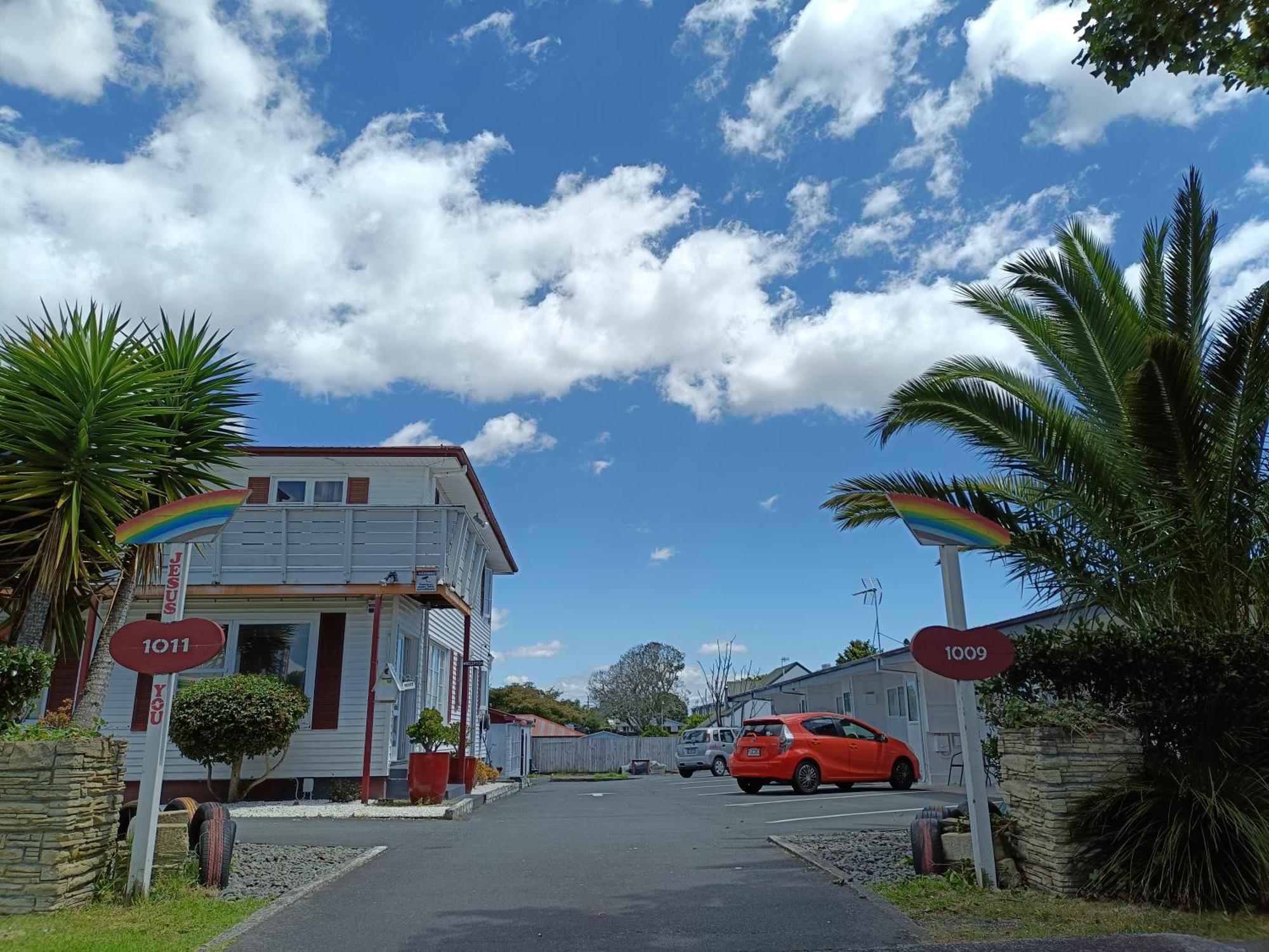Rainbow Motel & Guest House Tauranga Exterior foto